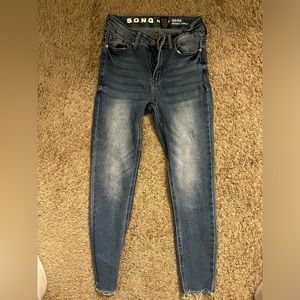 Blue jeggin jeans size 5/27